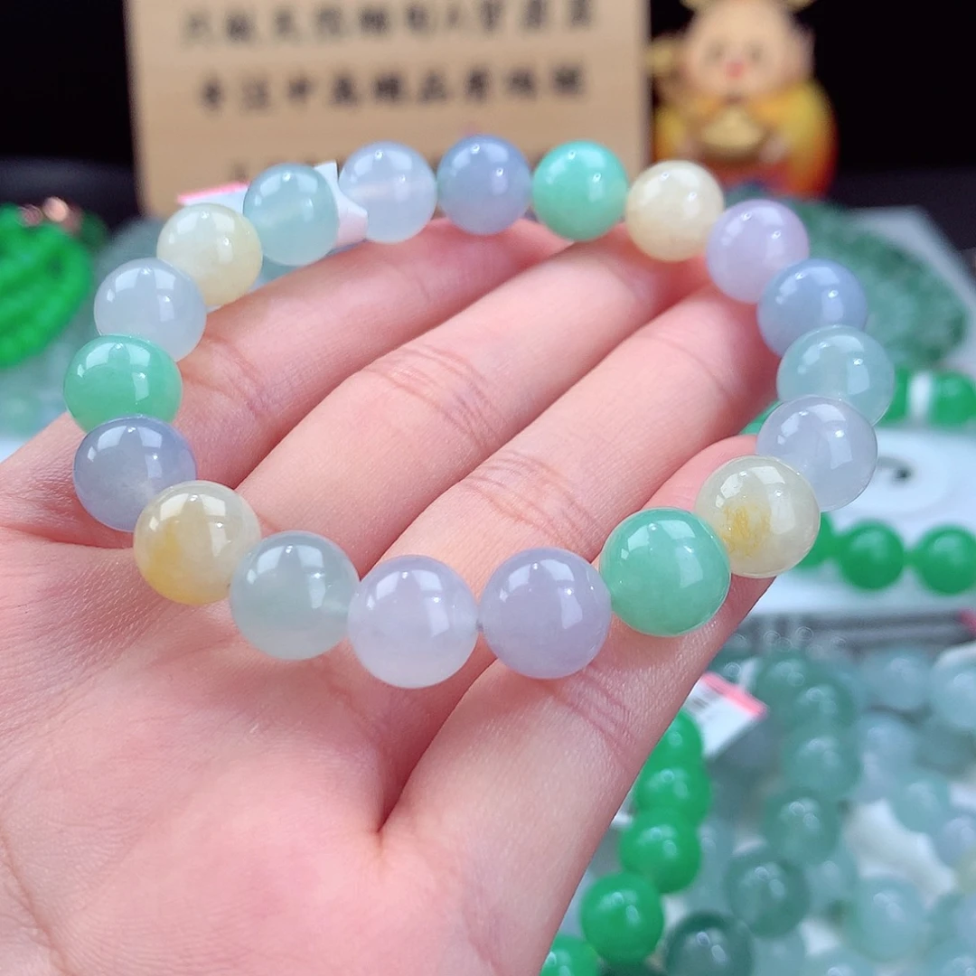 翡翠手链未镶嵌卡10