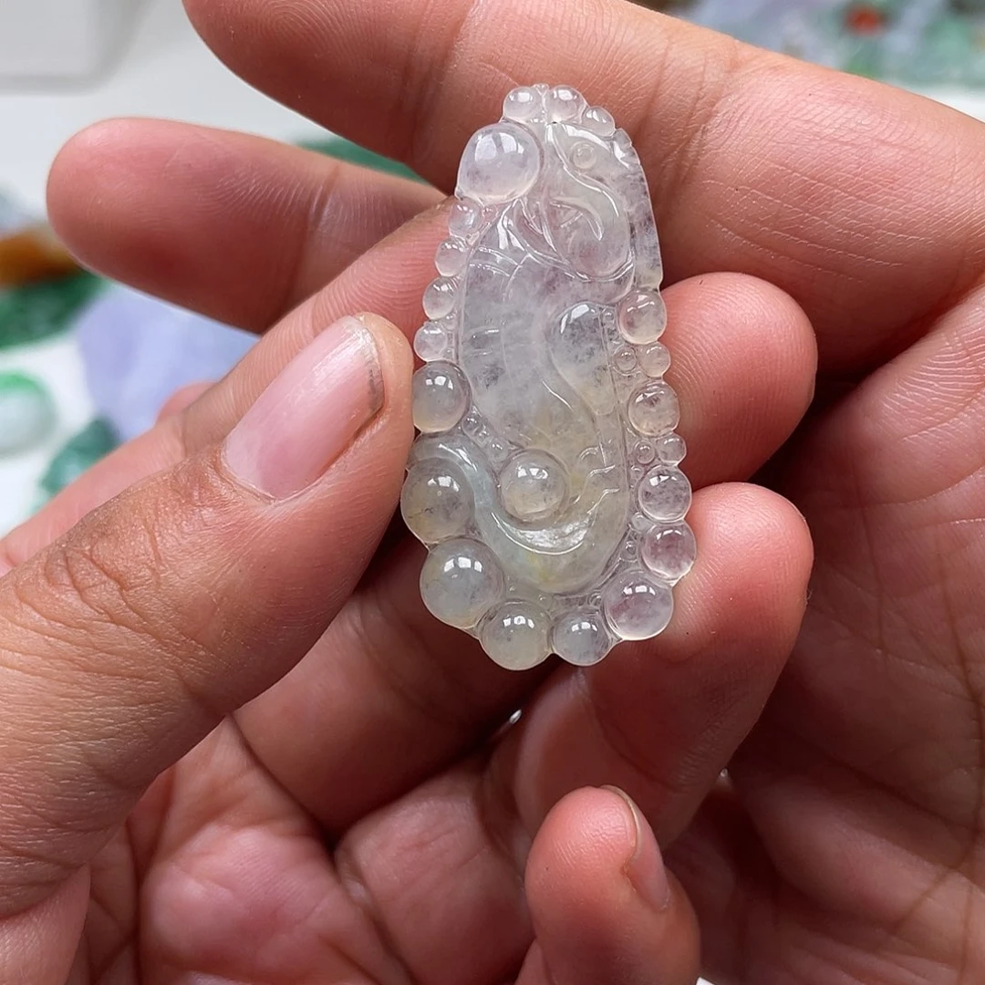 颈饰未镶嵌翡翠翡玉缘翡翠
