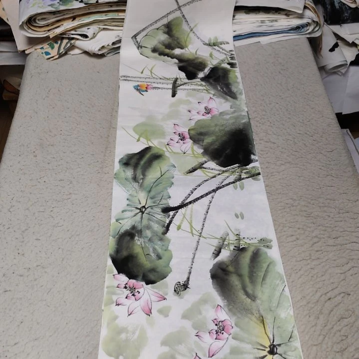低***哈国画国画花鸟花鸟国画