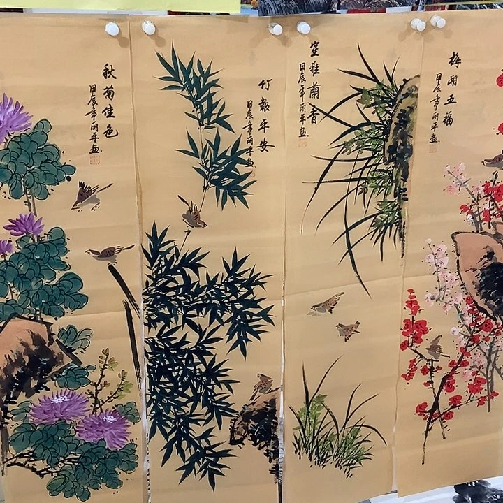 三个张画廊直播间！