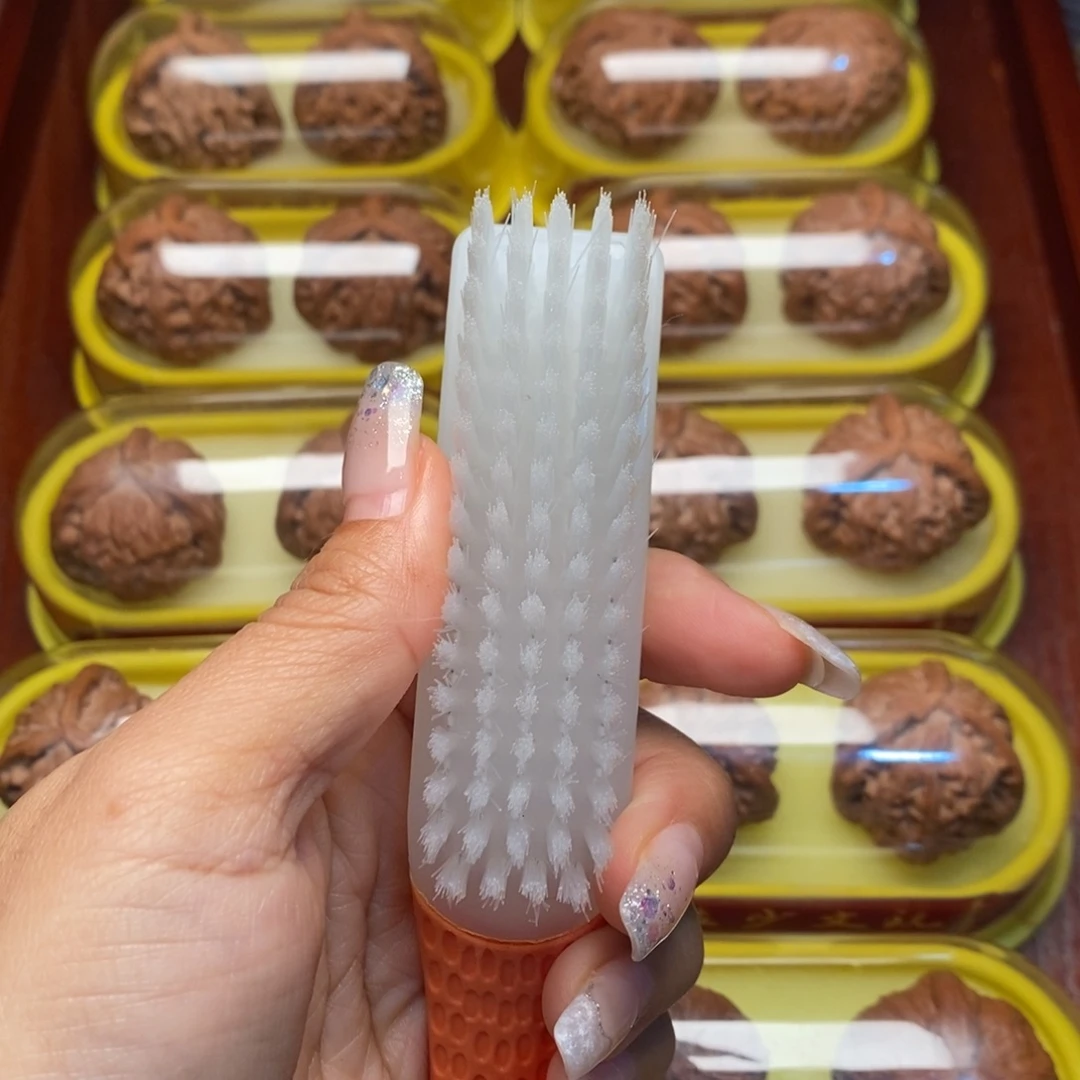 大叶紫檀（黑酸枝木类）核桃刷子