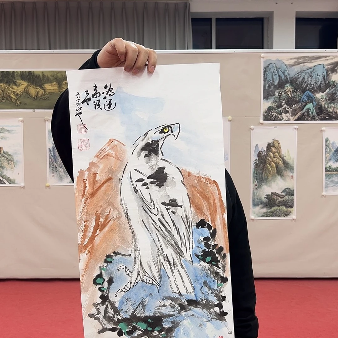 国画齐焱老师艺术精品