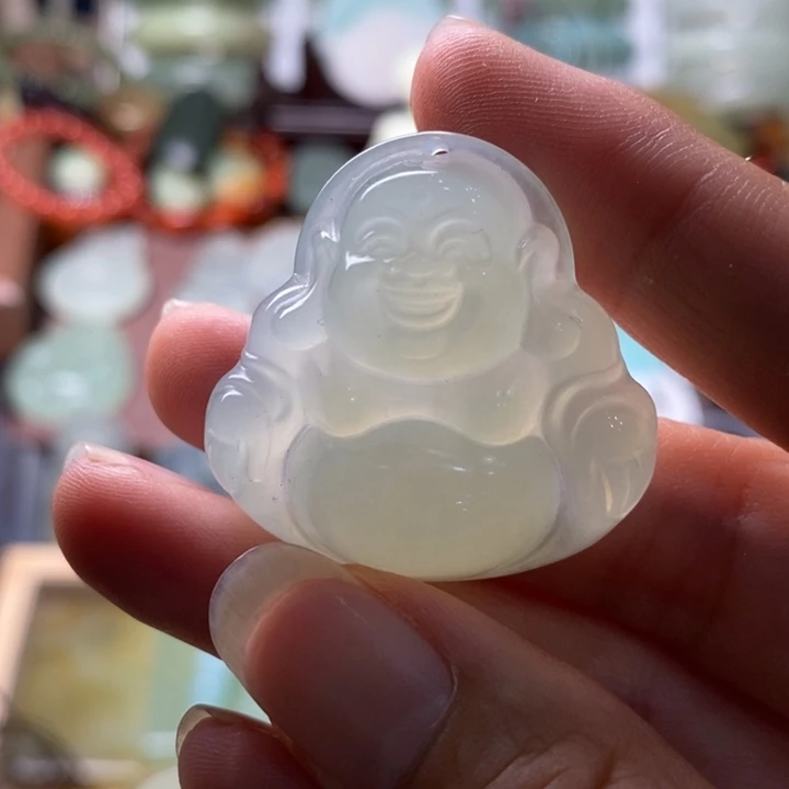 未镶嵌蛇纹石玉颈饰