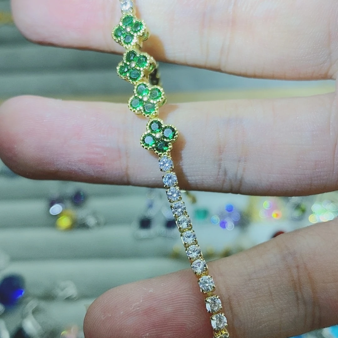 【闪购商品】水晶戒指银S925镶嵌