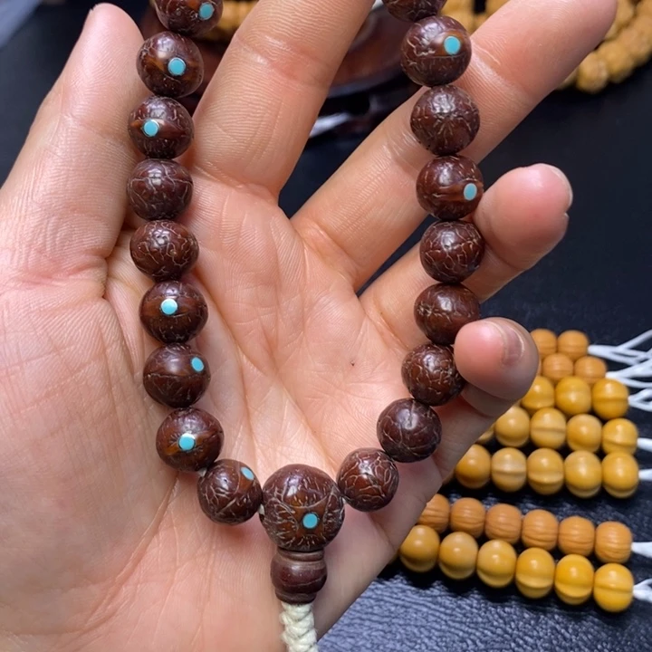 猴头核桃手串@*龙猴头