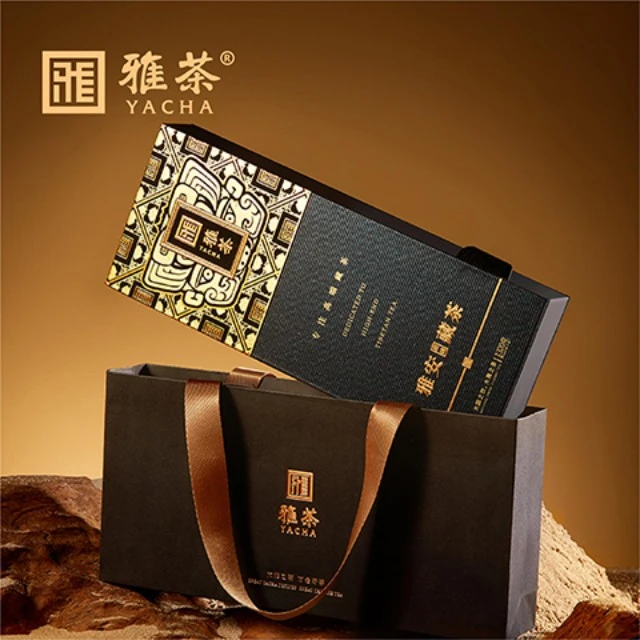 雅茶三星伴月 雅茶臻雅-紧压藏茶礼盒