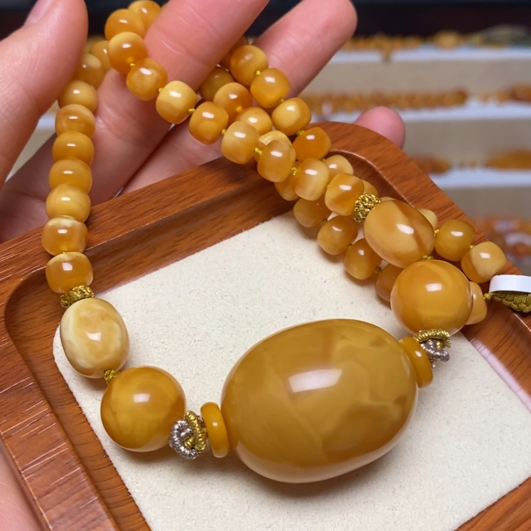 【闪购商品】未镶嵌颈饰蜜蜡项链