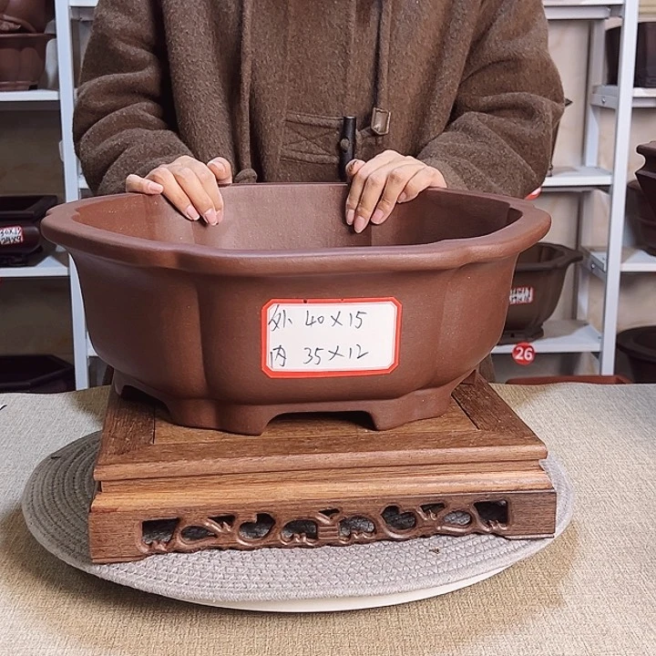 红陶紫砂花盆等多种