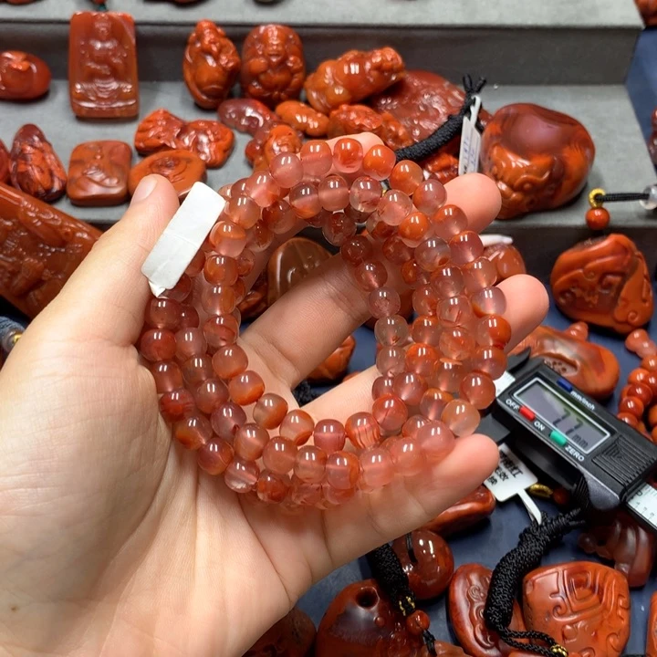 手串未镶嵌南红玛瑙7mm +