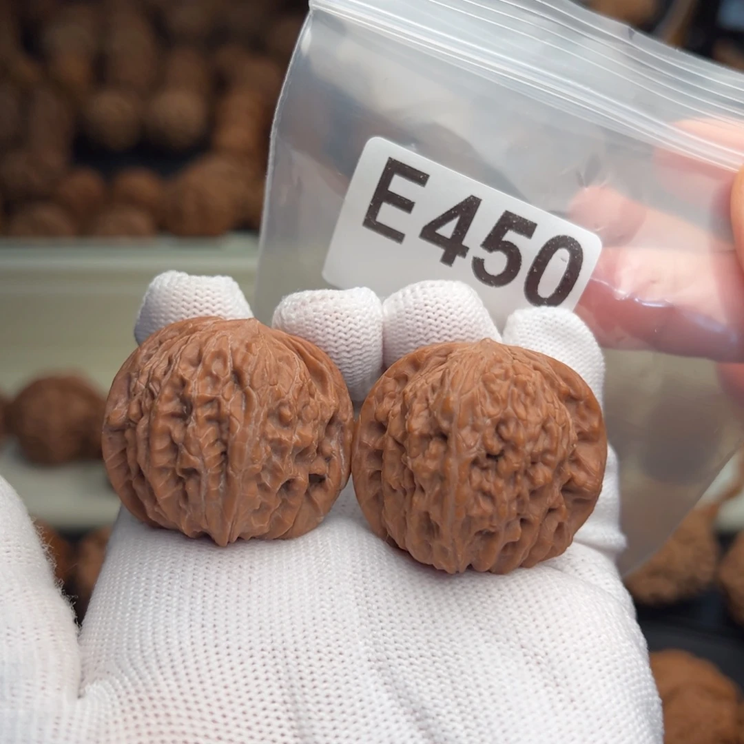 吊坠文玩核桃E450石子磨37