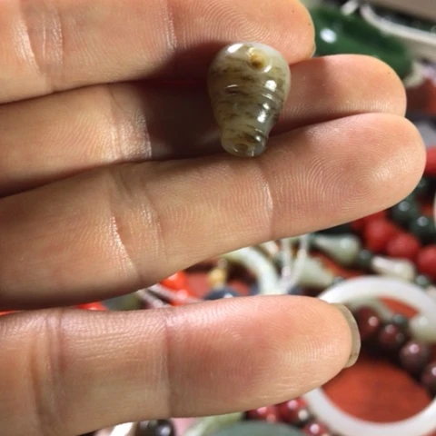 未镶嵌和田玉手机链鑫**学