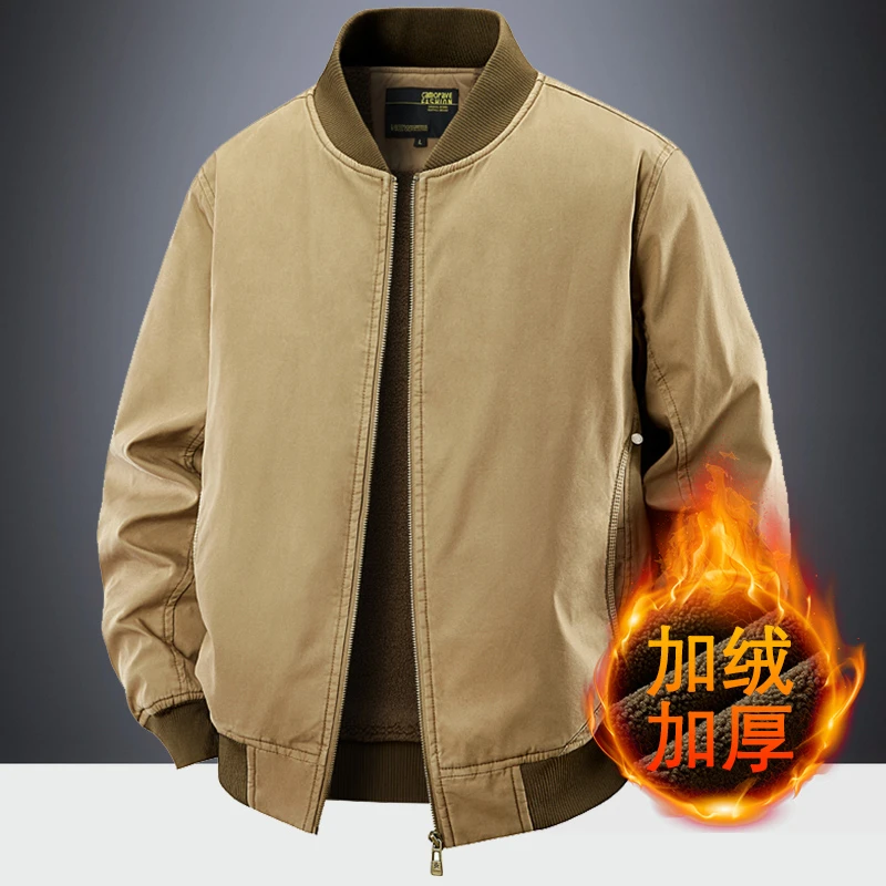 狼族纪元美式休闲工装复古男士冬季保暖纯棉棉服百搭潮流棉衣外套