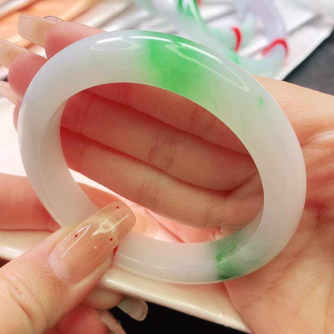 未镶嵌手镯翡翠缅甸天然A货翡翠