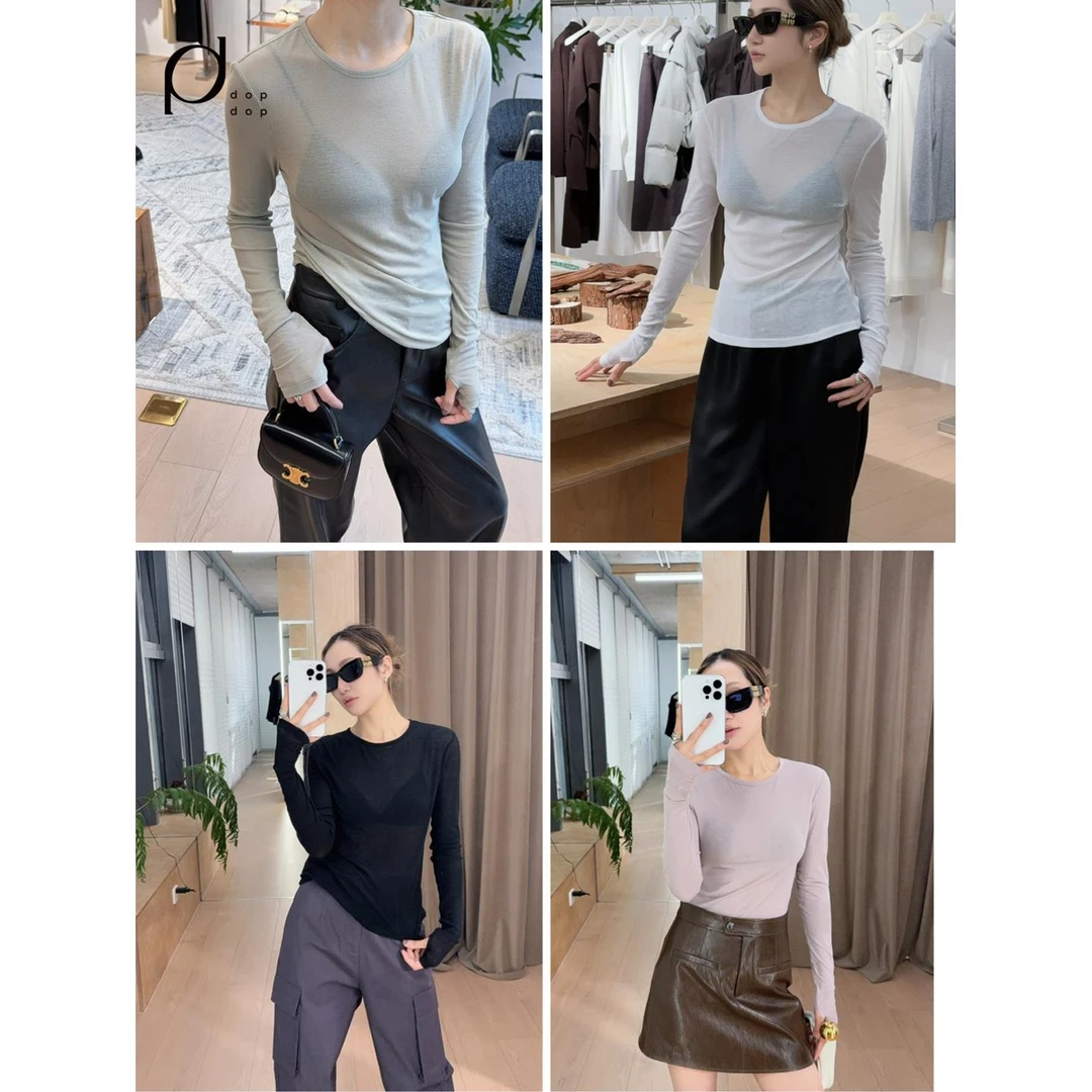 Seriase2025春简约百搭打底衫T恤女599dopdop买手店