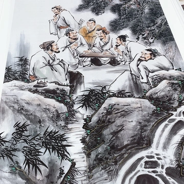 国画书画描金拓染金石传拓手写