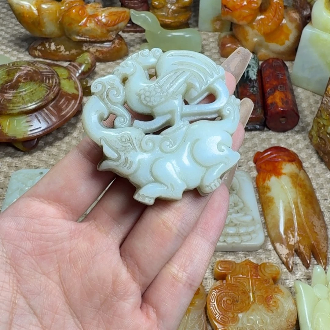 吊坠白玉菩提挂件