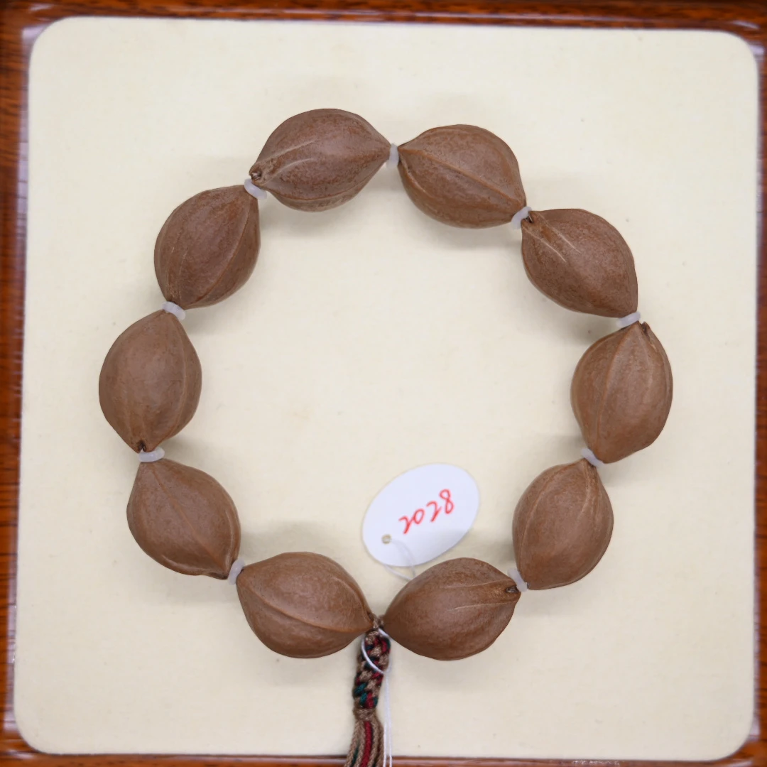 20.28·精挑款·梅林铁核原生态素串橄榄核树主一手货源 568