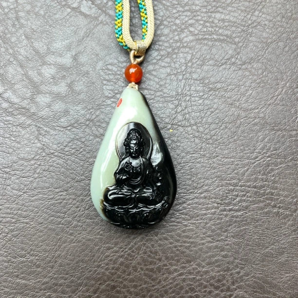 观音挂件和田玉首饰珠宝D2