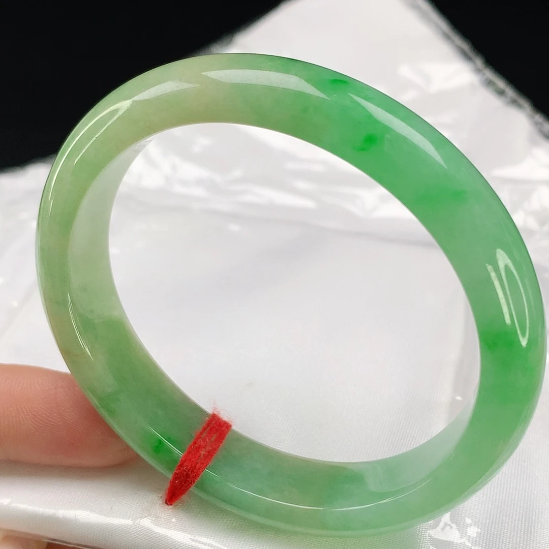 未镶嵌手镯翡翠54贵妃镯