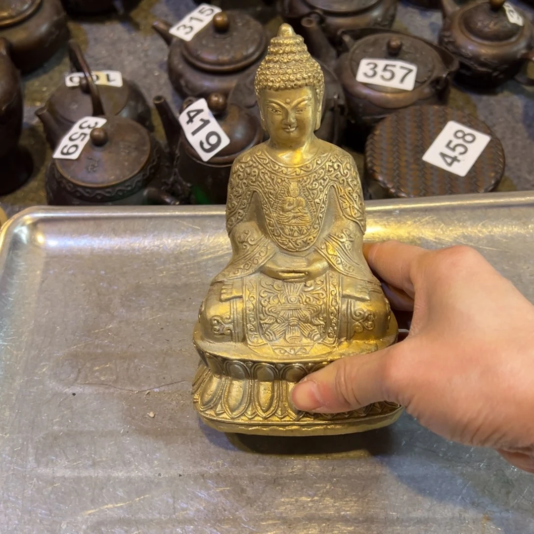 黄铜摆件，文房摆件