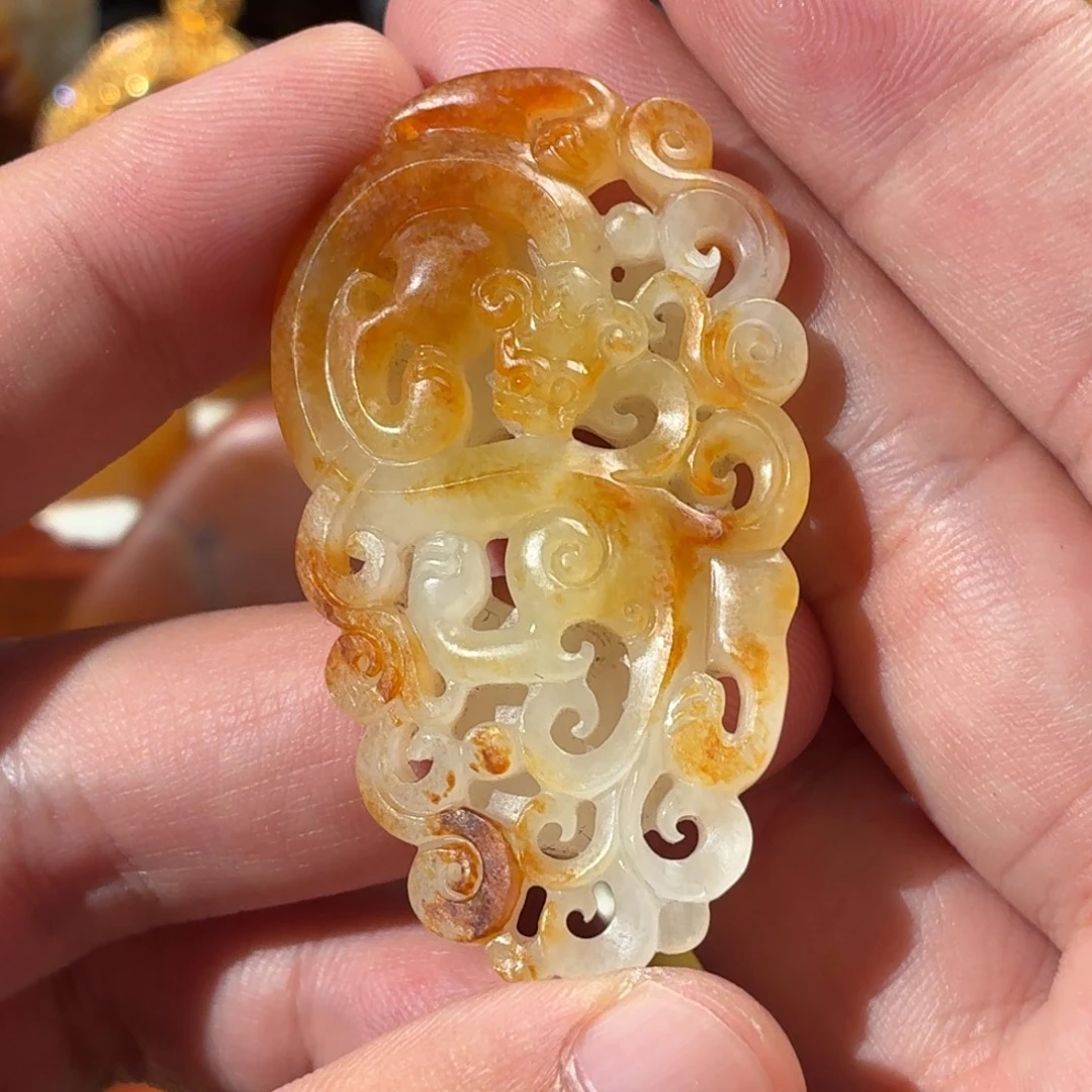 和田玉（子料）未镶嵌挂件