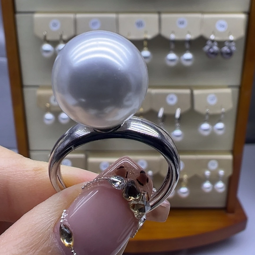 戒指未镶嵌淡水珍珠