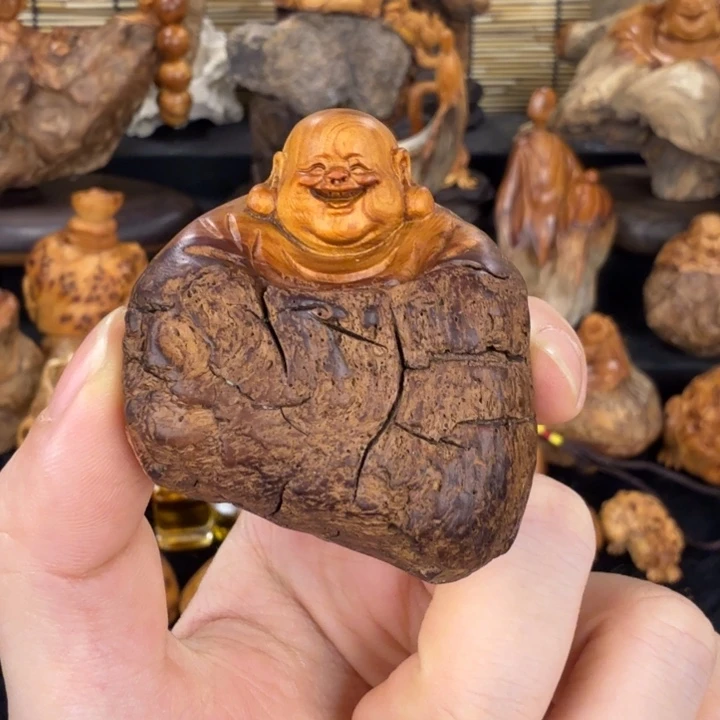 柏木（崖柏）手把件