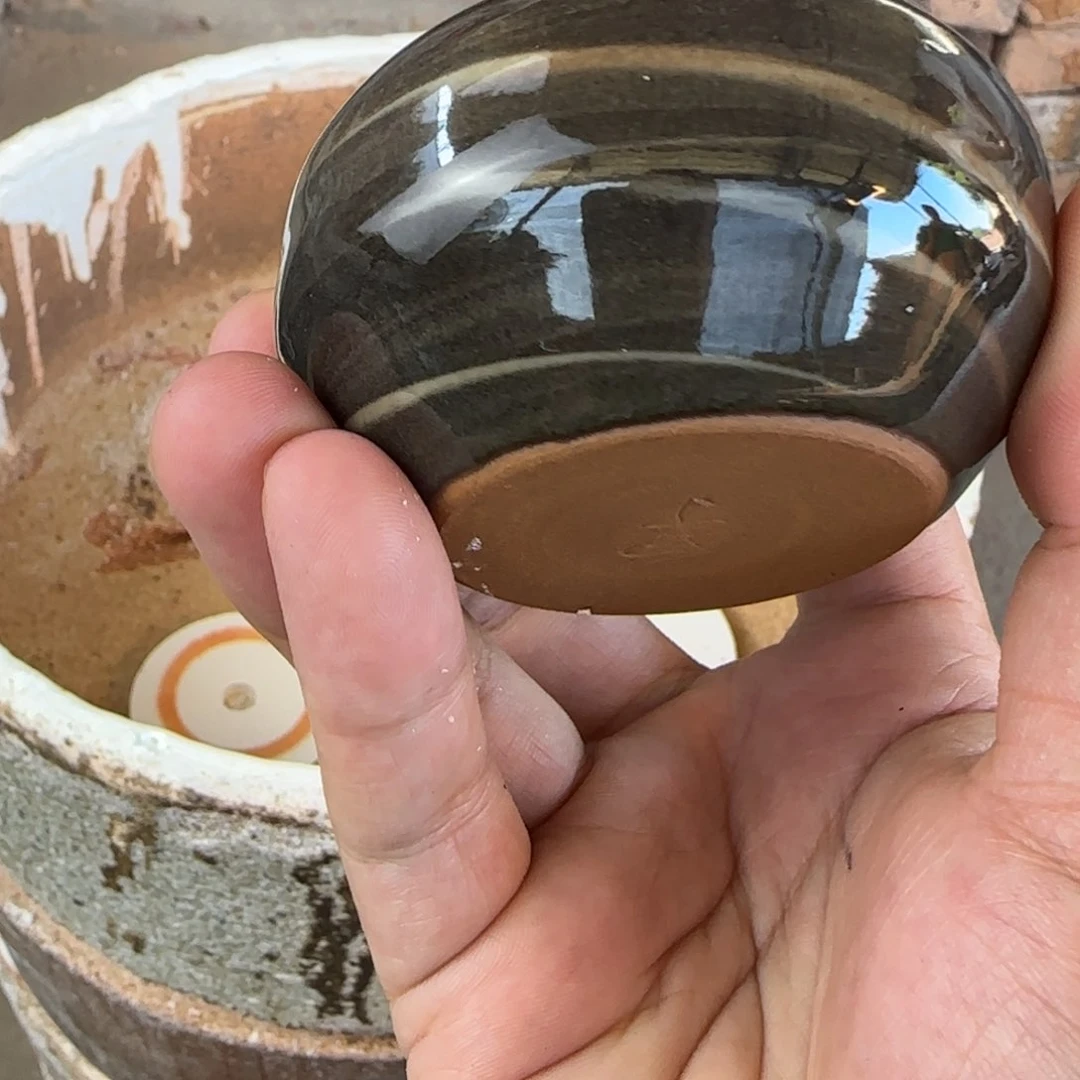 茶盏白丁柴窑皎月