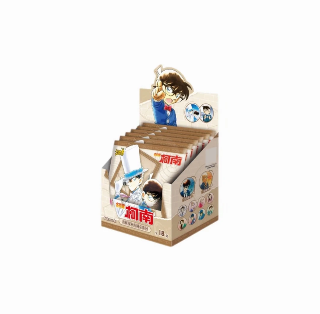 【拆包】《名侦探柯南-漫画主题》徽章系列吧唧盲盒