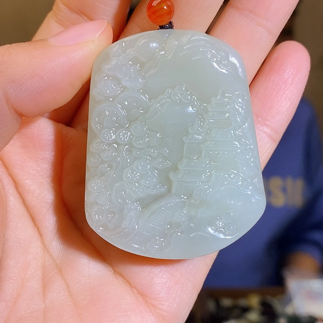 和田玉未镶嵌颈饰和田玉多样性发货拍一发一