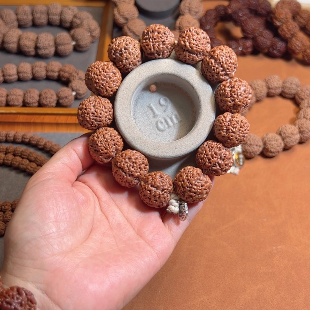 金刚菩提手串22标款超顶菠萝蜜大金刚菩提手串