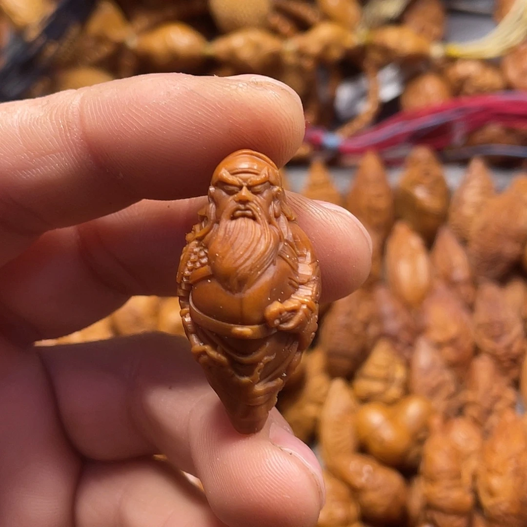 橄榄核手串/手链瑕疵关公369