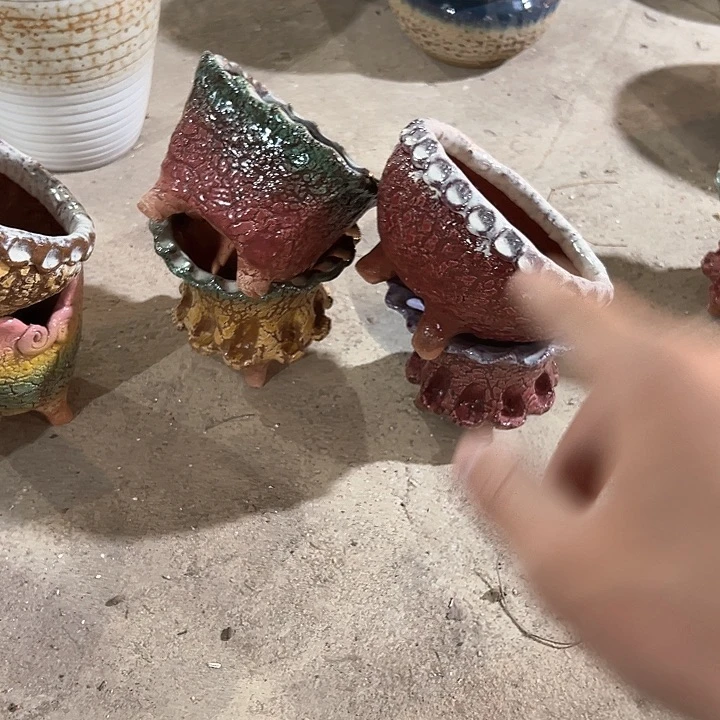 紫砂花盆花盆花盆