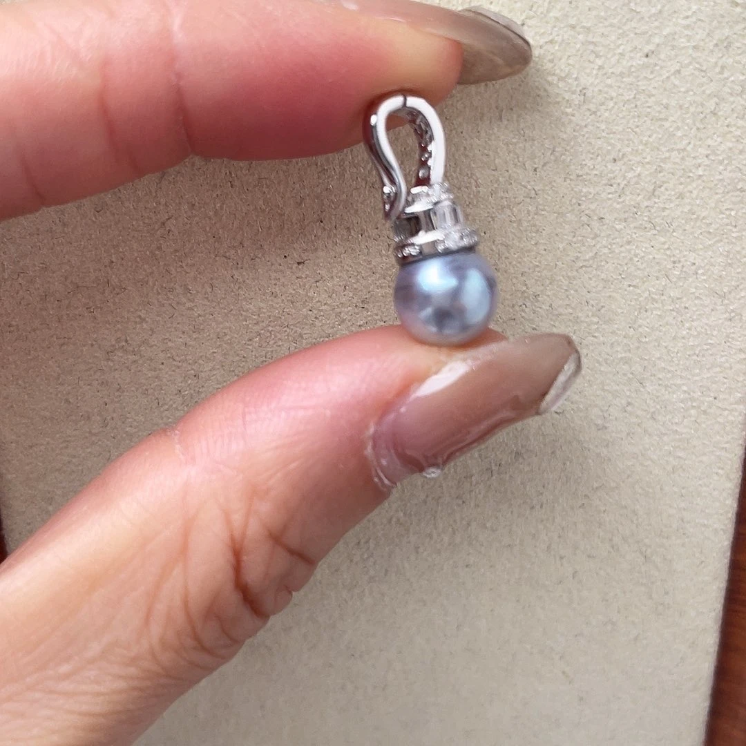 *****海水珍珠吊坠(不含链)银S925镶嵌