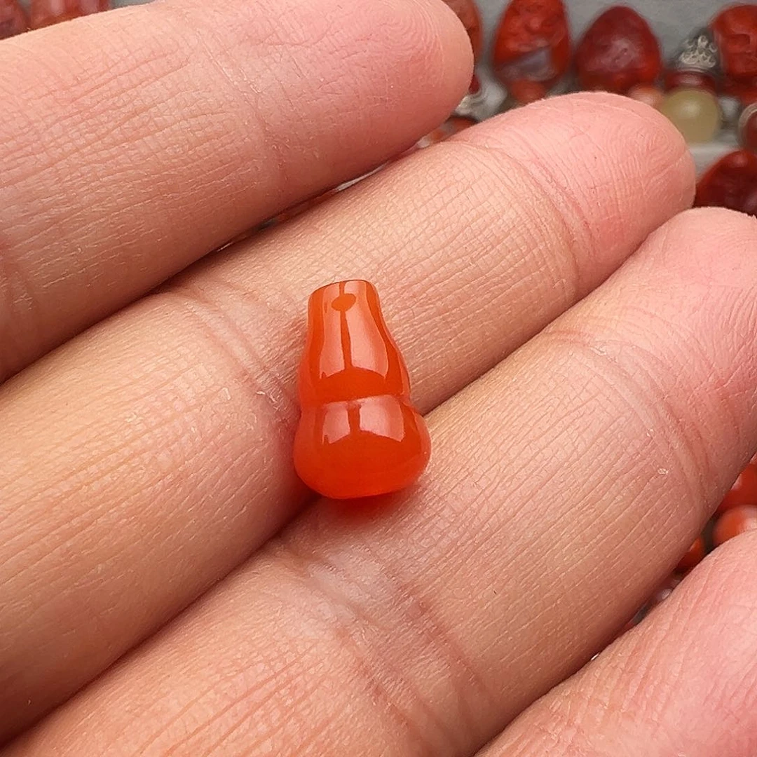 南红玛瑙珠子未镶嵌二*兄