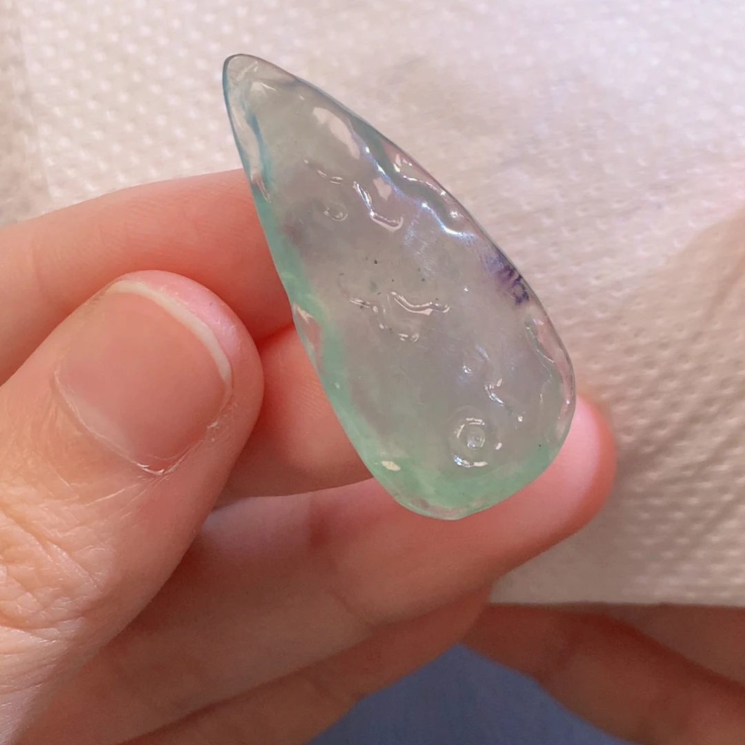 翡翠未镶嵌吊坠(不含链)53