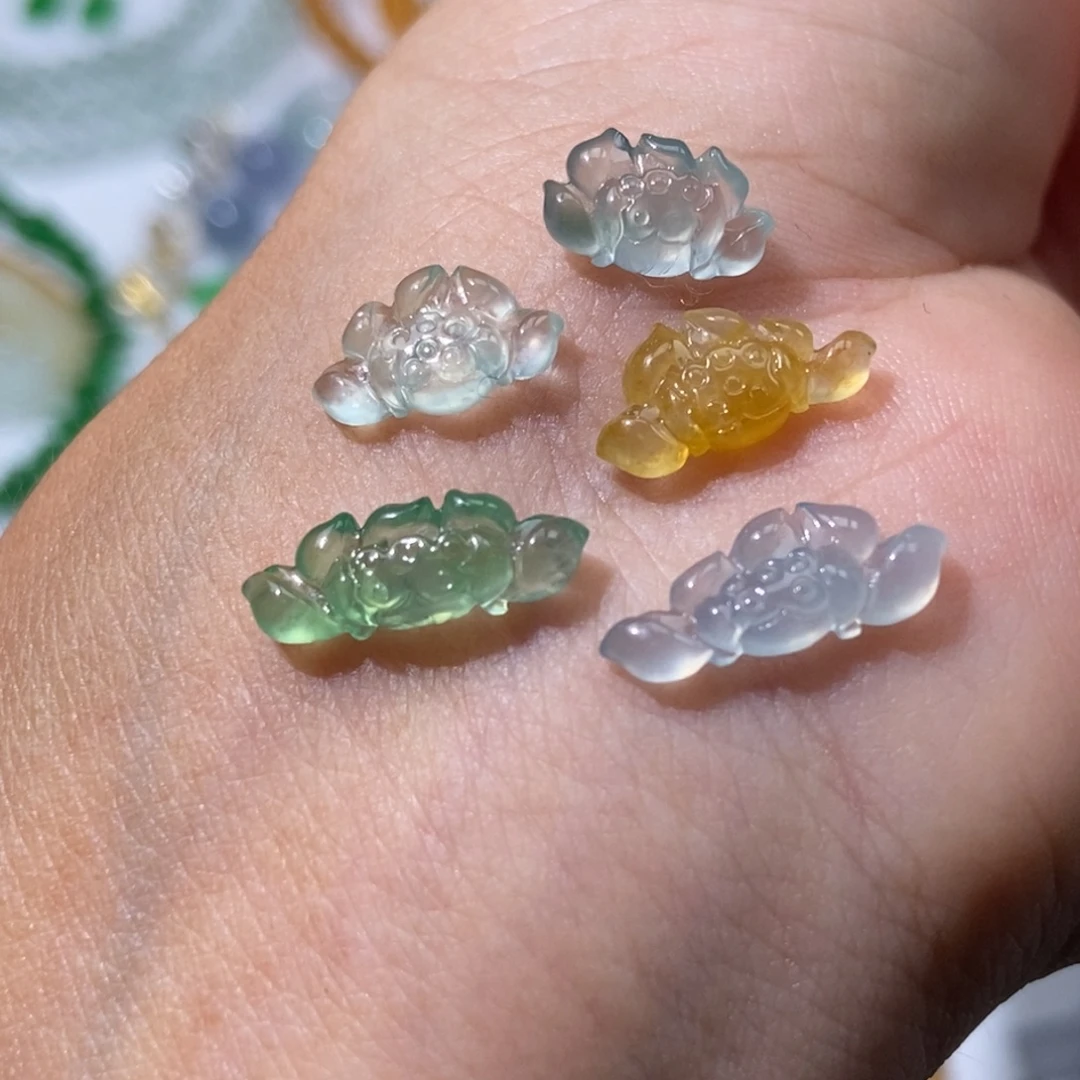 未镶嵌定制翡翠翡翠5.5×15×3.8