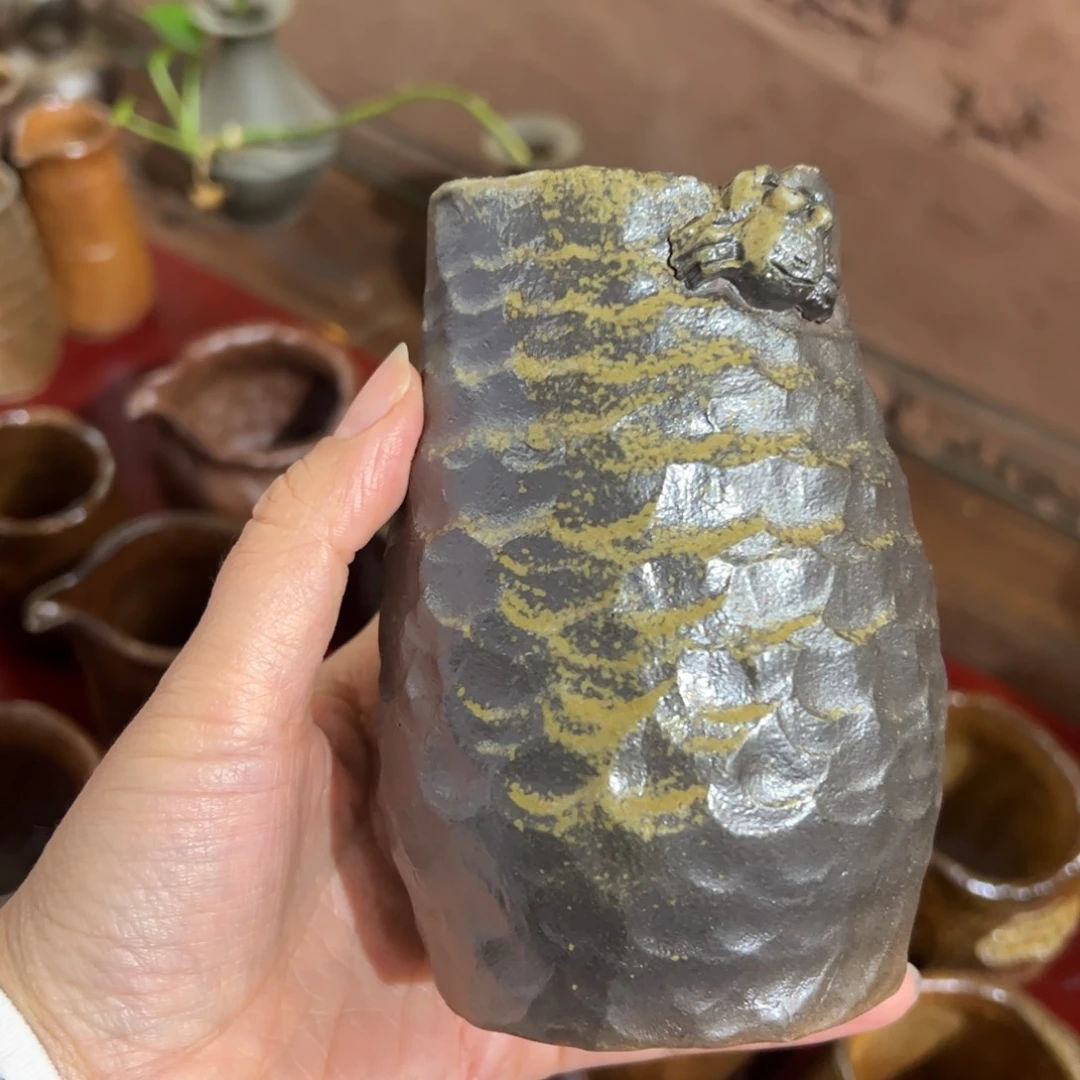 贵台龙窑柴烧茶器A46