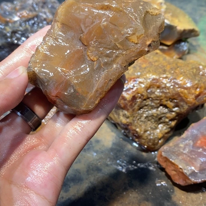 合金玛瑙/玉髓珠宝半成品