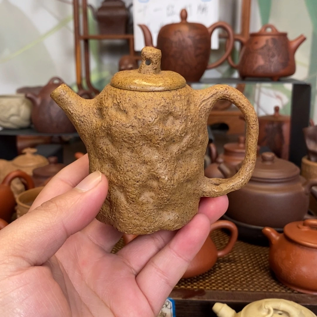 茶壶紫砂柴烧窑变供春150cc