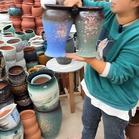 14口26高两个盆子。