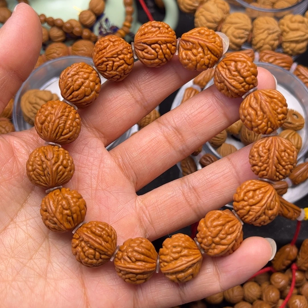 桃核吊坠龙纹桃核