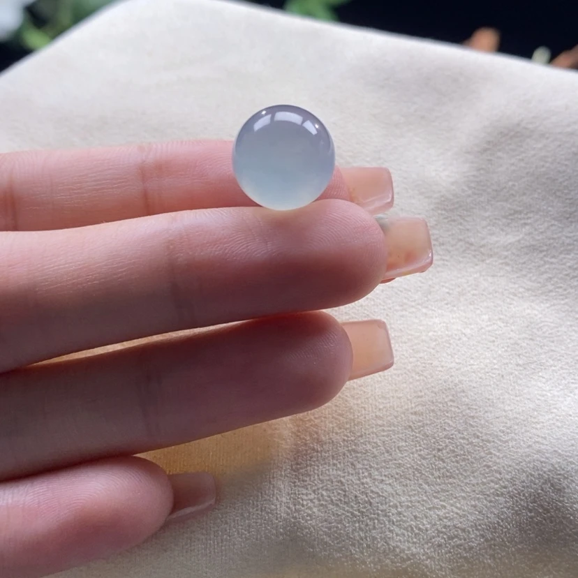 【闪购商品】翡翠颈饰未镶嵌冰蓝珠卡13