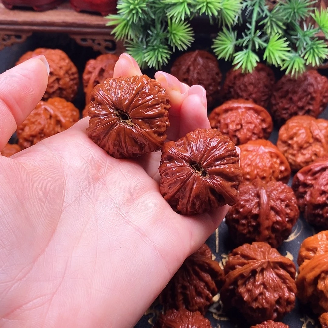 文玩核桃把件铁锤