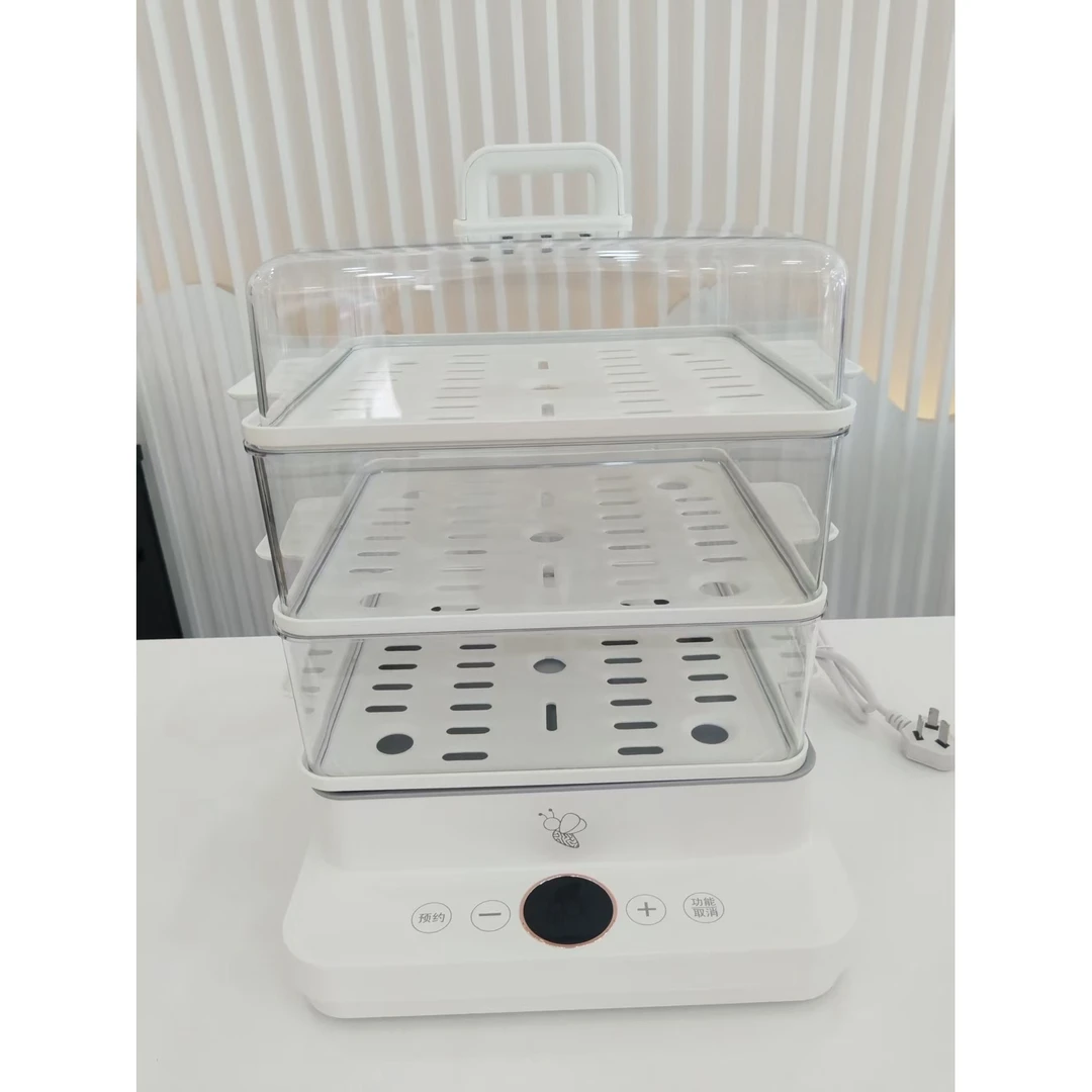 小迷蜂家用电蒸锅透明可视保温大容量