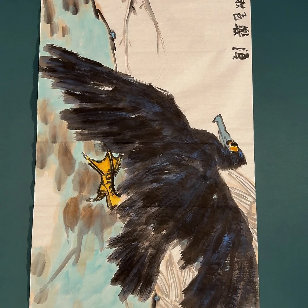 国画单老师作品画作