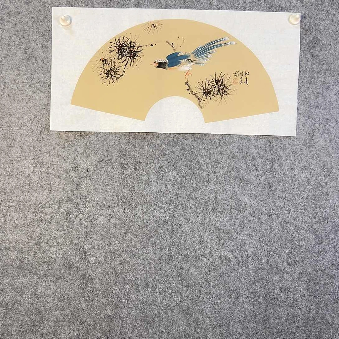国画657 花鸟在此处飞翔也不太可能