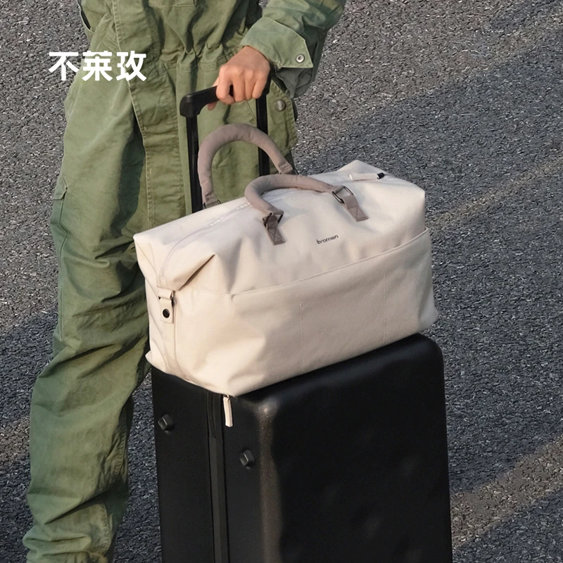 不莱玫大容量旅行包短途女登机包出差手提行李包男运动旅游收纳袋