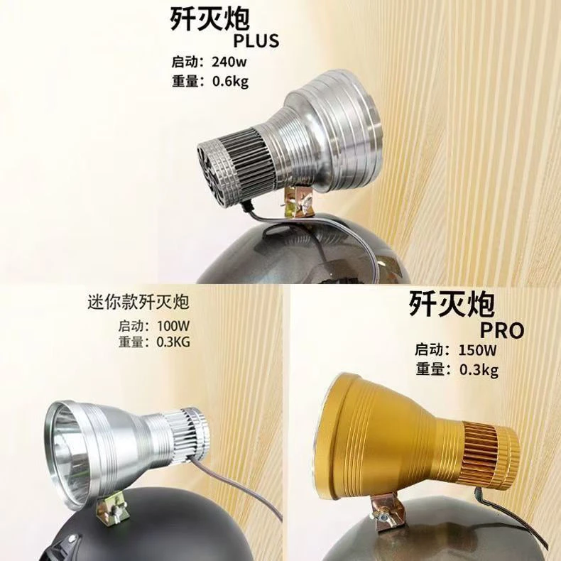 手持手柄款户外强光探照灯可调节适合照鸡照兔