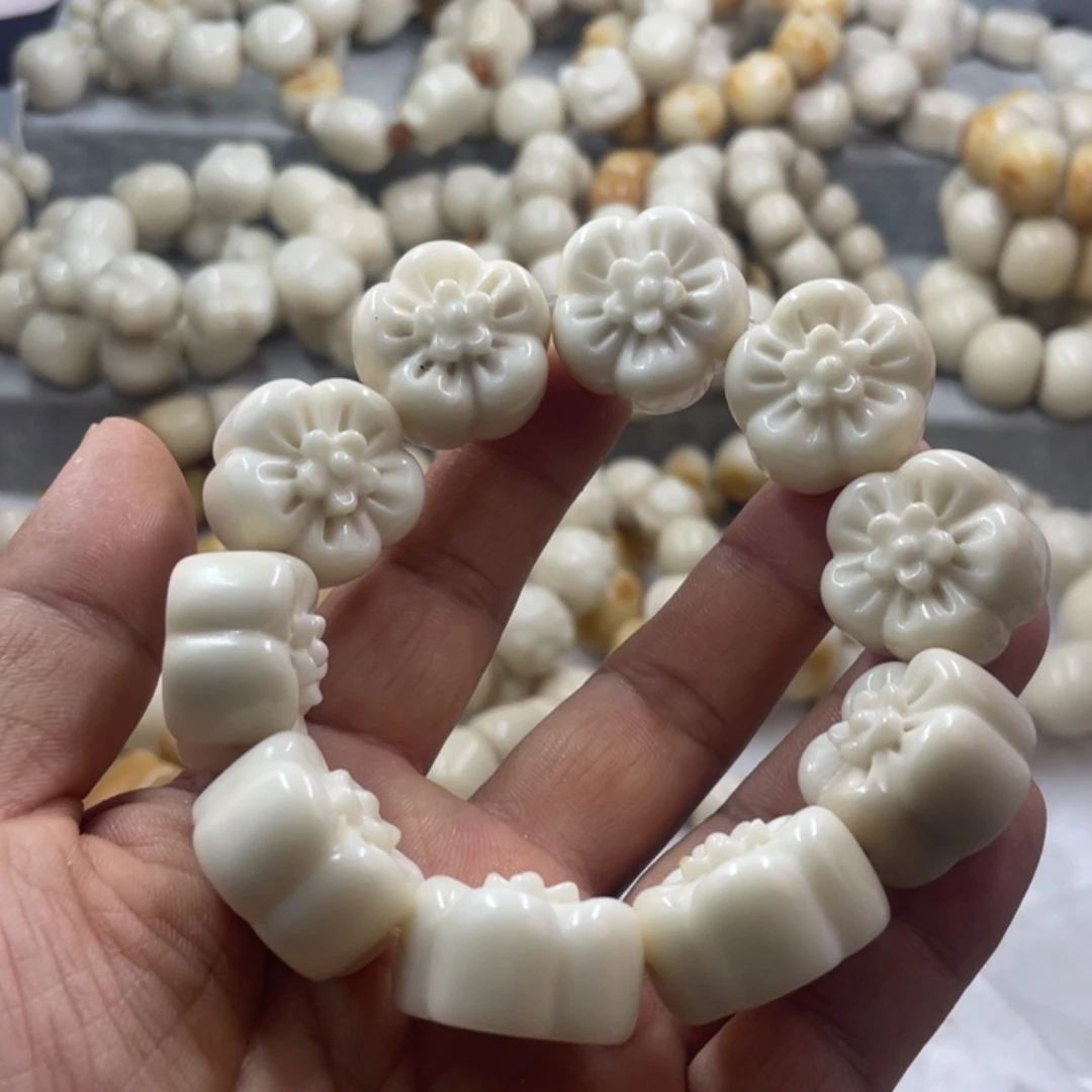 吊坠菩提根/象牙果全品象牙果月饼手串卡25